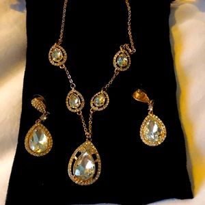 Jewelry set.  Necklace and earrings